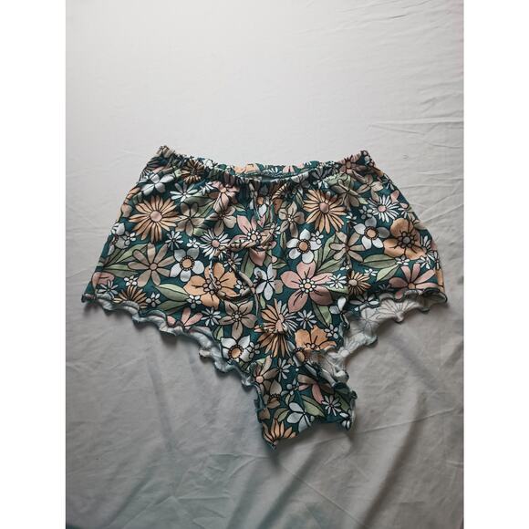 Gilly Hicks Floral Soft Cloud High Rise Sleep Shorts Women Size Small - Picture 1 of 3